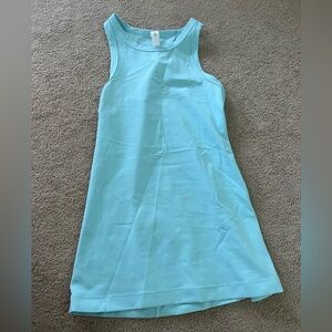 LULULEMON ALIGN HIP LENGTH TANK SIZE 2 light blue